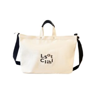New Fashion Letter-Printed Canvas Crossbody Tote Bags