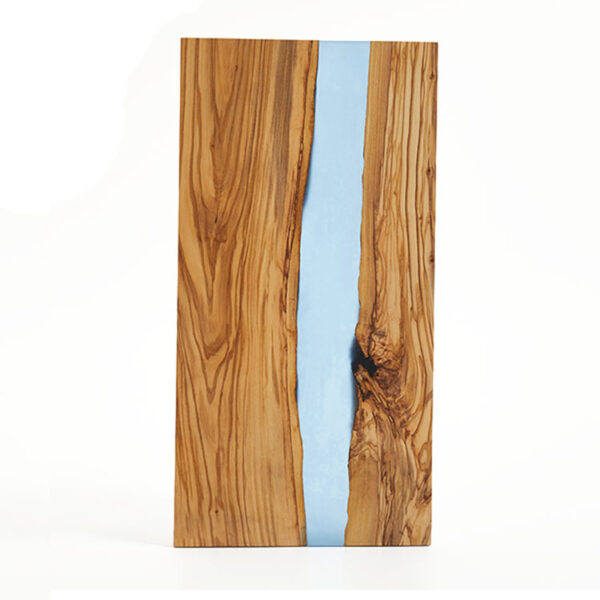 Resin epoxy serving wooden wood cutter chopping charcuterie cutting board - Image 2