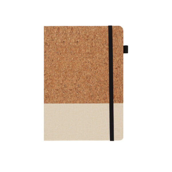 A5 Cork Diary - Custom PU Leather Business Office Journal With Pen Hot Sale - Image 4