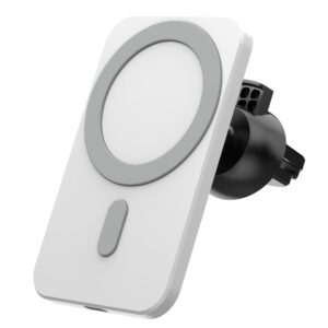 Mini RGB Magnetic Car Phone Mount & Wireless Charger