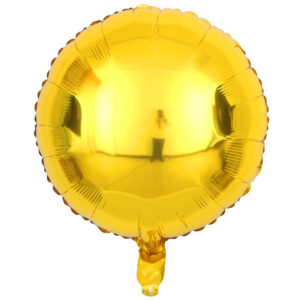 Small 18Inch Foil Sold Clear Color Aluminum Helium Foil Round Balloons