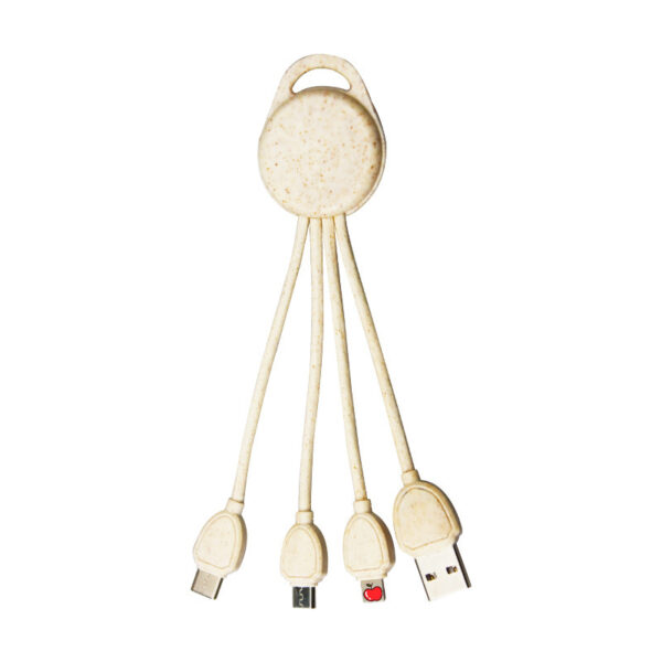 Eco-Friendly 3-in-1 USB Cable for Mobiles - Image 4