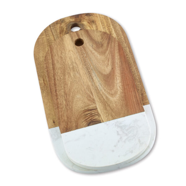 Wholesale Customized Design Wood And Marble Chopping Board Pineapple Shaped - Image 5