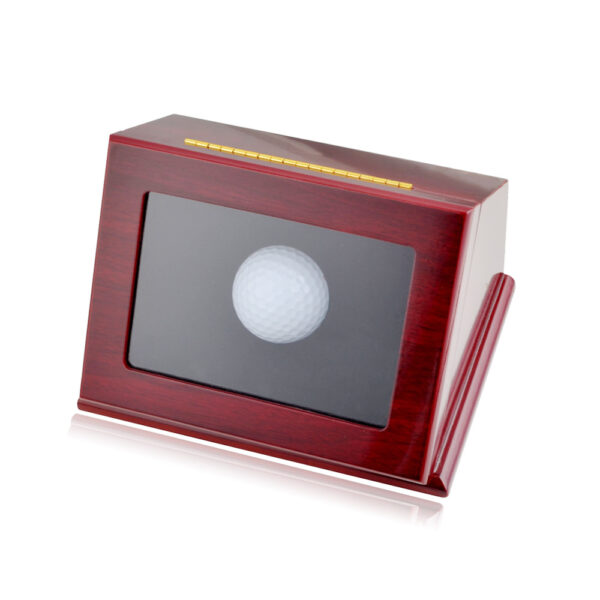 Wooden Display Case for 12 Golf Balls - Collector's Box - Image 4