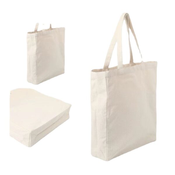 Wholesale 100% recyclable custom canvas bags with your own logo - Image 2