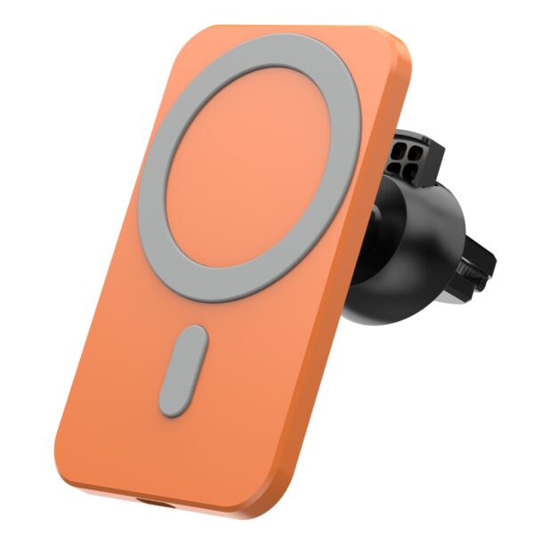 Mini RGB Magnetic Car Phone Mount & Wireless Charger - Image 5