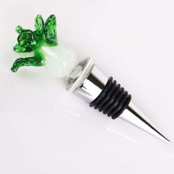 Crystal Wine Stopper - Quartz, Obsidian for Gifts - Image 3
