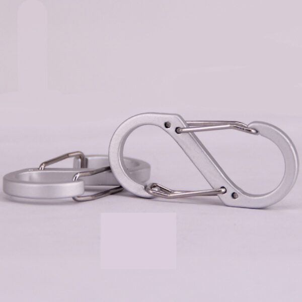 promotional keychains & carabiners aluminum s clip carabiner - Image 4