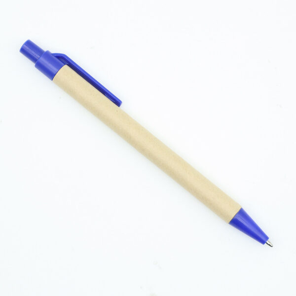 Cheap simple custom logo promotion pen Paper pen eco friendly - Image 3
