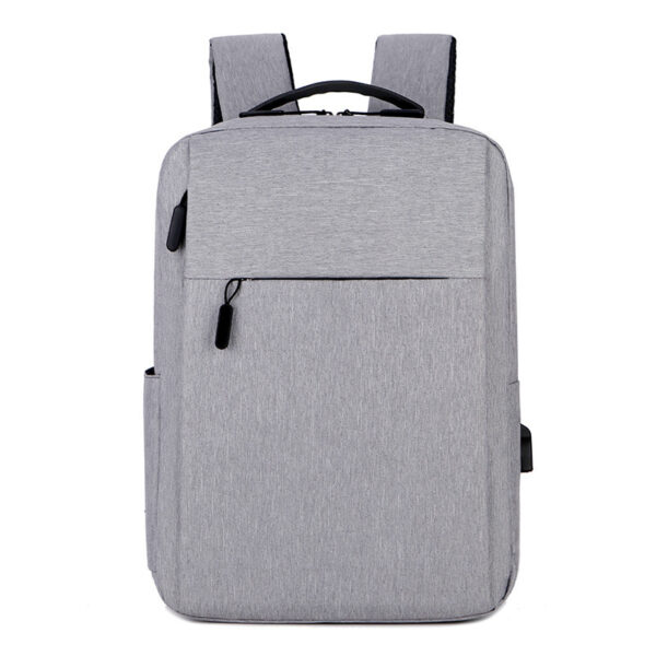 Unisex Laptop Backpack - Custom Logo Oxford Fabric Schoolbag Business Bag - Image 4