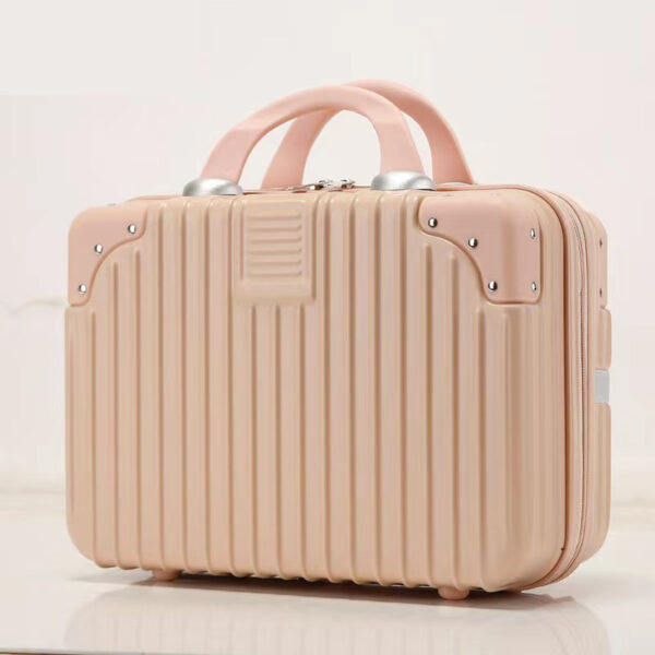 Portable 14 inch travel makeup case beauty Gift Box Cosmetic bag - Image 4