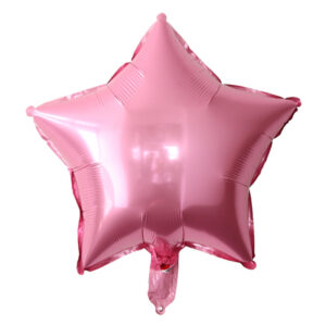 18 Inch Chrome Star Foil Balloon - Gold/Silver