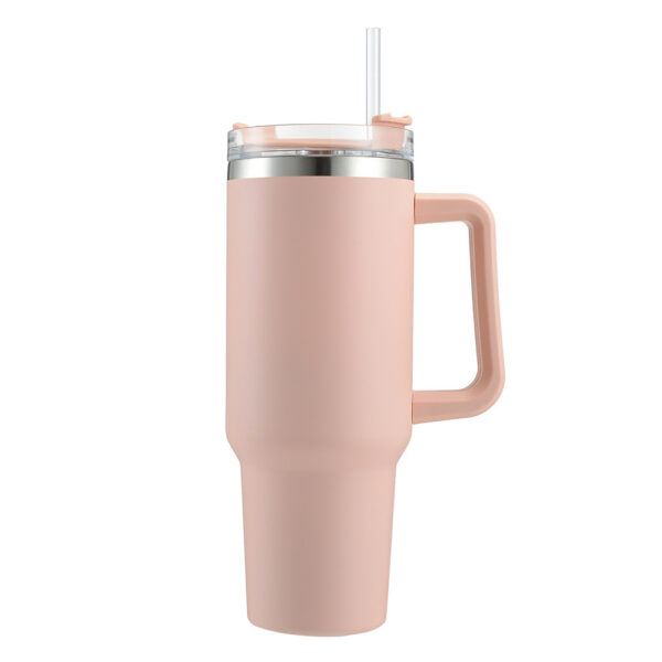 Custom 40oz Stainless Steel Travel Mug with Leakproof Lid