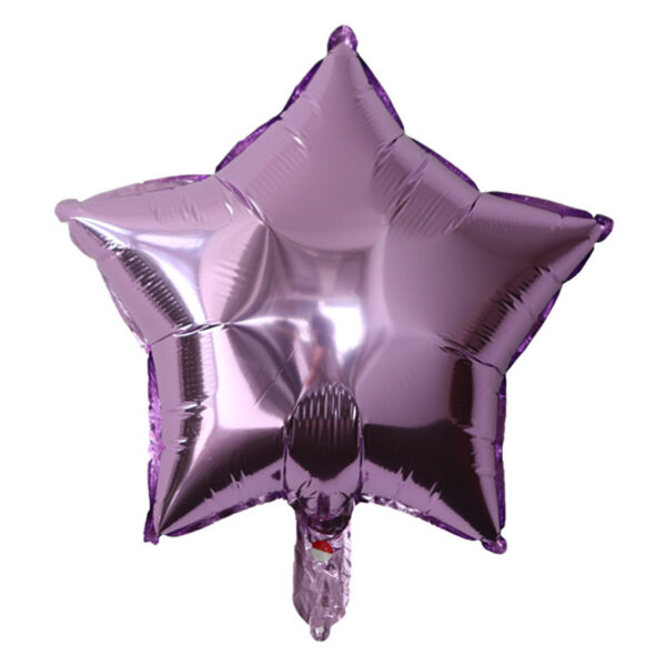 18 Inch Chrome Star Foil Balloon - Gold/Silver - Image 4