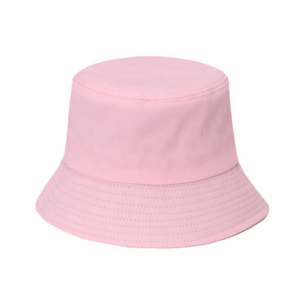 Custom Logo Cotton Fisherman Caps - Reversible Bucket Hat - Image 4