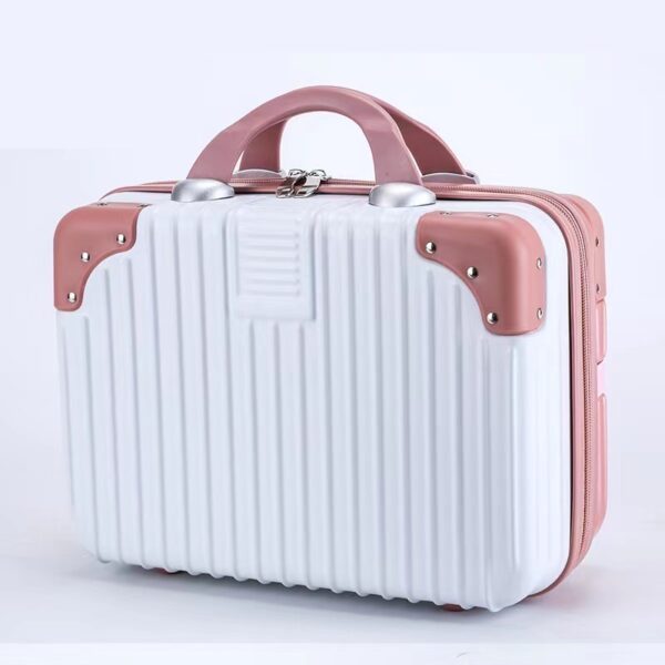 Portable 14 inch travel makeup case beauty Gift Box Cosmetic bag - Image 2