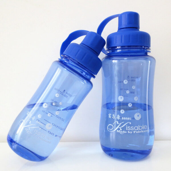 Large Portable Sports Water Bottle with Straw - Image 2