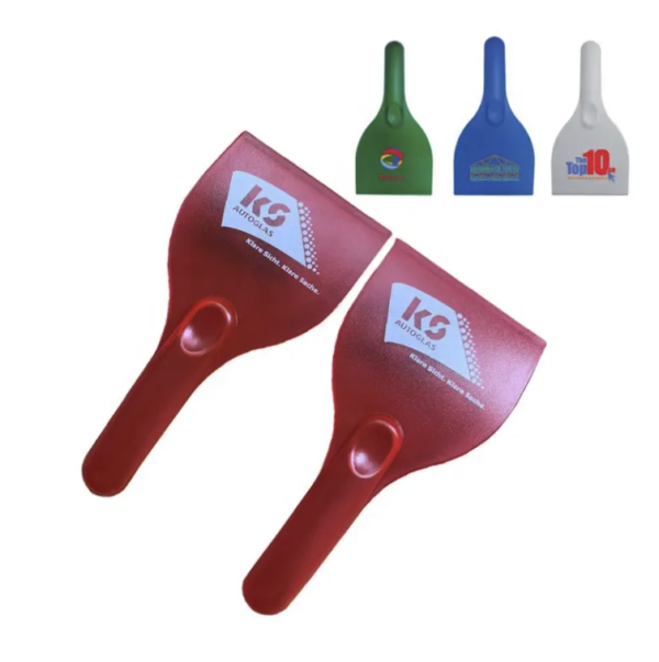 Car Windshield Ice Scraper - Custom Logo Snow Shovel Plastic Tool - Image 2