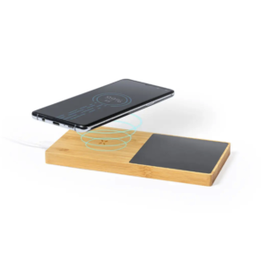 Bamboo 10W Wireless Charger & Mug Warmer