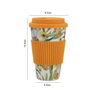 Eco Bamboo Fibre Coffee Cup with Printed logo