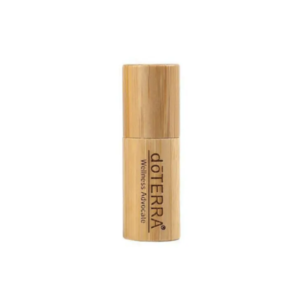 10-15ml Glass Perfume Bottle - Bamboo Lid, Essential Oil, Cosmetic Packaging