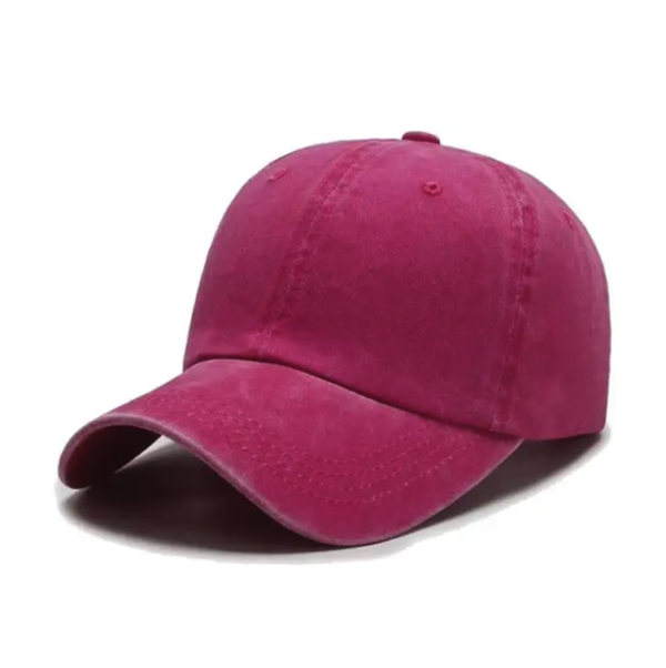 Blank washed dad cap Logo Custom Dad Hat 6 Panel Unstructured Baseball Caps - Image 4