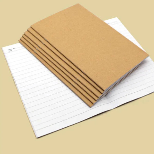 Custom Logo A5 Kraft Exercise Books for School - Image 4
