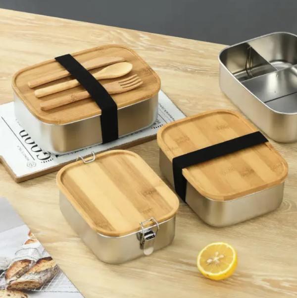 Stainless Steel Leakproof Lunch Bento Boxes - Image 4