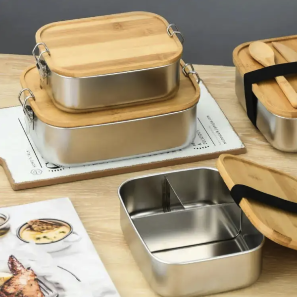 Stainless Steel Leakproof Lunch Bento Boxes - Image 3