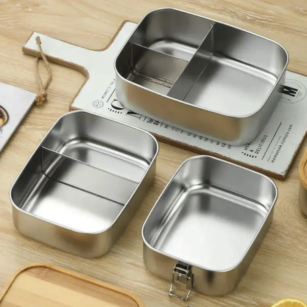 Stainless Steel Leakproof Lunch Bento Boxes - Image 5