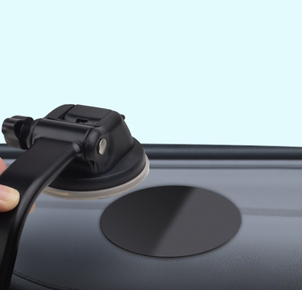 Universal Dash Mount Disk - Stick On Suction Cup Holder for Car, Camera, Phone - Image 4