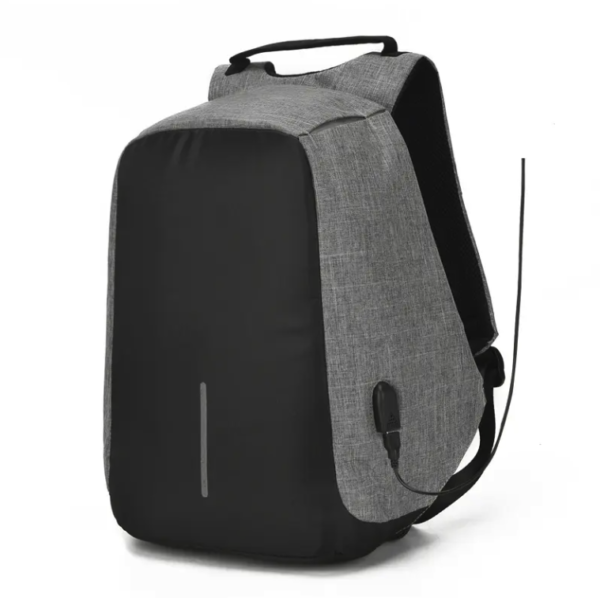 Custom Logo Men's Nylon Laptop Business Backpack - Image 5