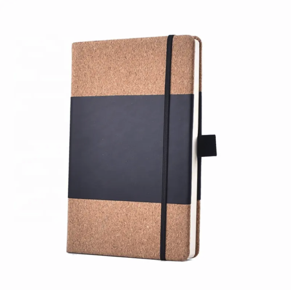 Eco-Friendly Cork Diary Notebook Set - Image 2