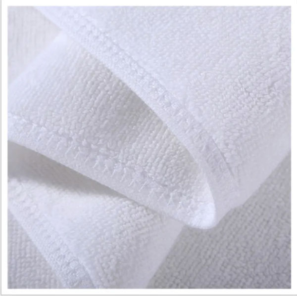 Custom logo non slip 100% cotton bath tub mats - Image 4