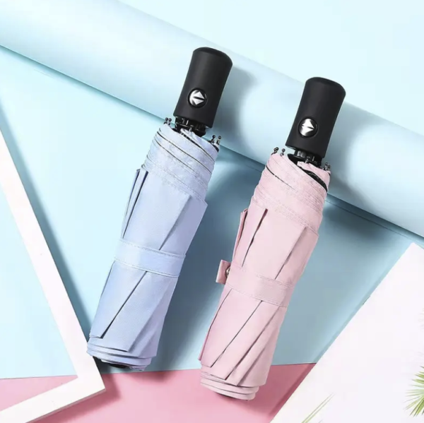Windproof Double Layer Automatic Luxury Umbrella - Image 2