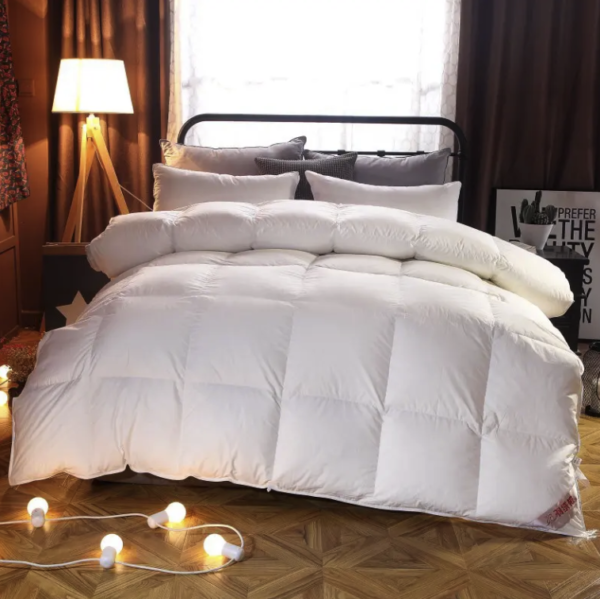 Eco Hotel White Duvet Insert - Custom Sizes & Colors - Image 3