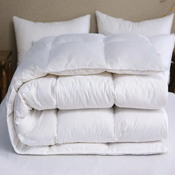Eco Hotel White Duvet Insert - Custom Sizes & Colors - Image 4