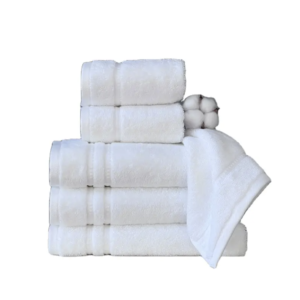 Pure Cotton 600GSM Hotel Towel Set with Embroidered Logo