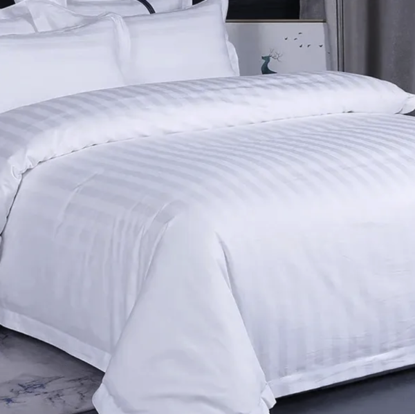 Luxury 5-Star Cotton Sateen Hotel Bedding Set - Image 2