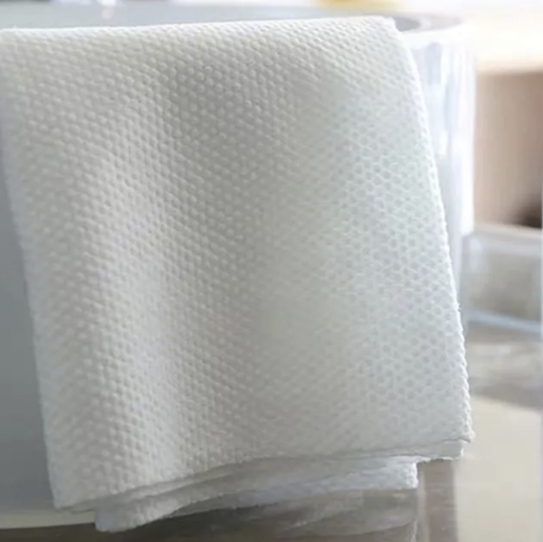 Disposable White 100% Cotton Spa Bath Towels - Image 4