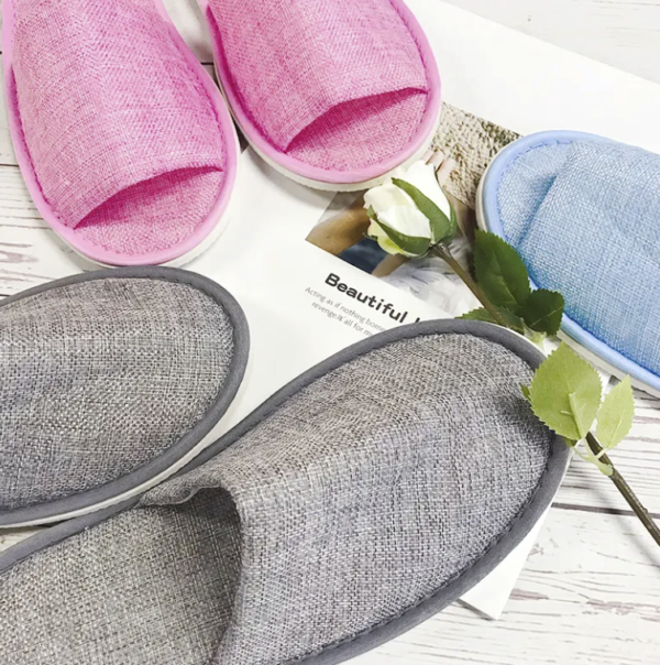 Colombia Summer Disposable Hotel Spa Slippers - Image 4