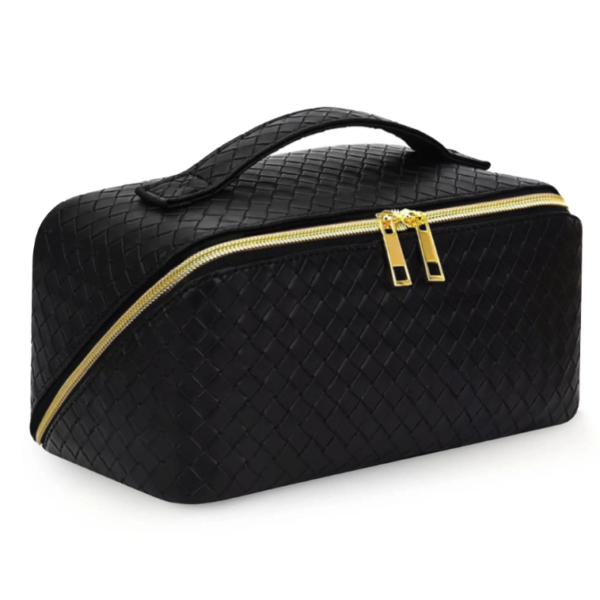 Custom Purple Waterproof Cotton Travel Makeup Case