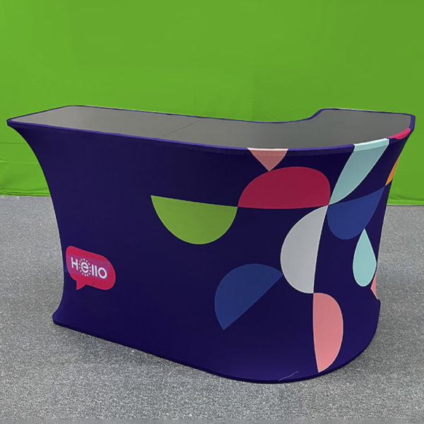 LED Lift Desk: Folding, Luminous, Customizable Sales Booth - Image 10