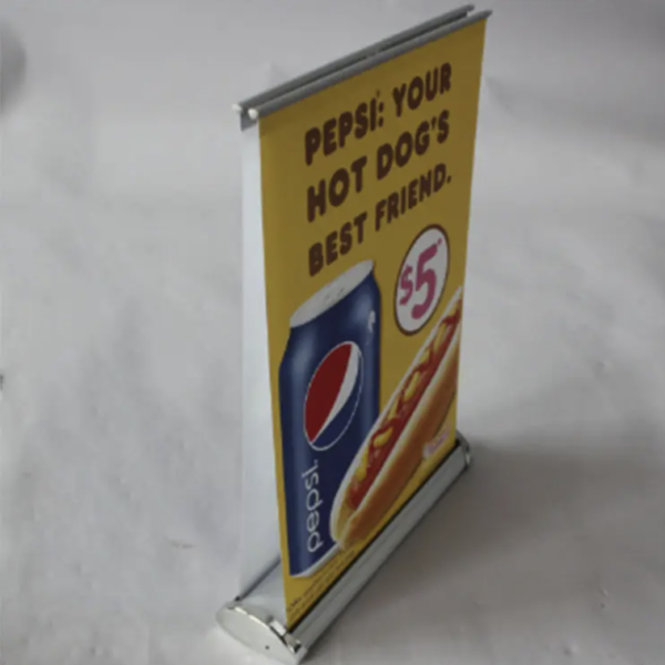 Mini A4/A3 Rollup Banner Stand: Retractable & Portable - Image 5
