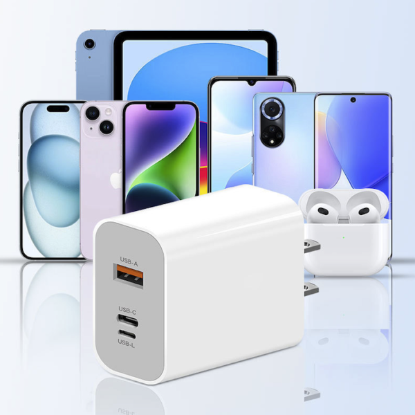 30W PD Charger: Fire-Retardant, Fast Charging for iPhone & Android - Image 2