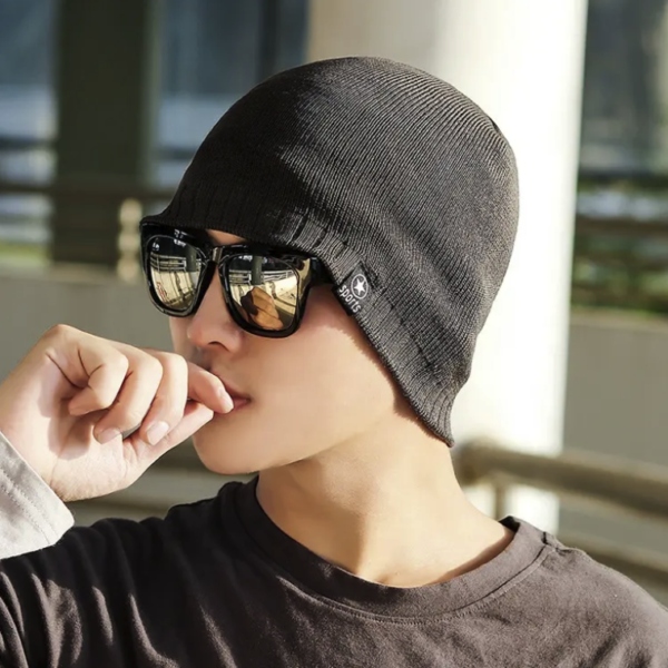 Thicken Fleece Beanie Hats - Unisex Winter Caps - Image 2