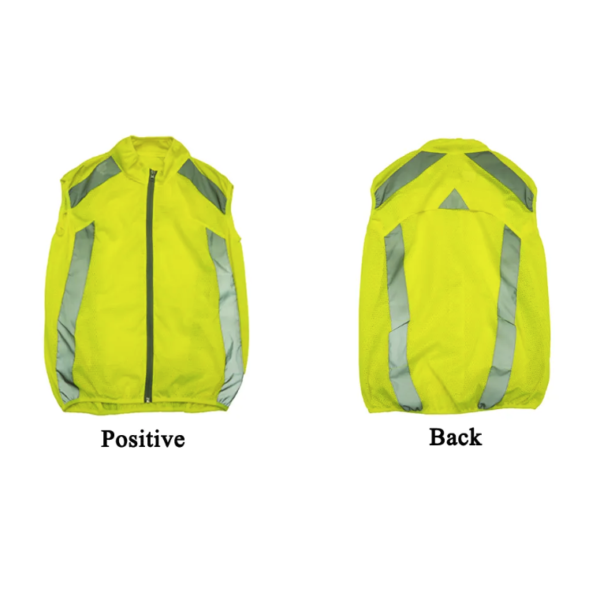 Custom Logo Hi-Vis Safety Vest - Waterproof & Breathable - Image 4