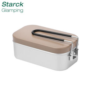 Non-Stick Camping Mess Tin Kit - Lightweight Aluminum