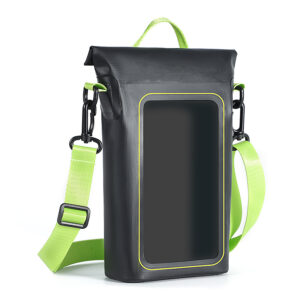 Waterproof PVC Phone & Bottle Carrier Bag with Pocket