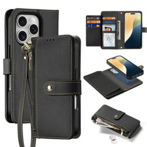 Designer Leather Wallet Cover for S23 Ultra with Card Holder